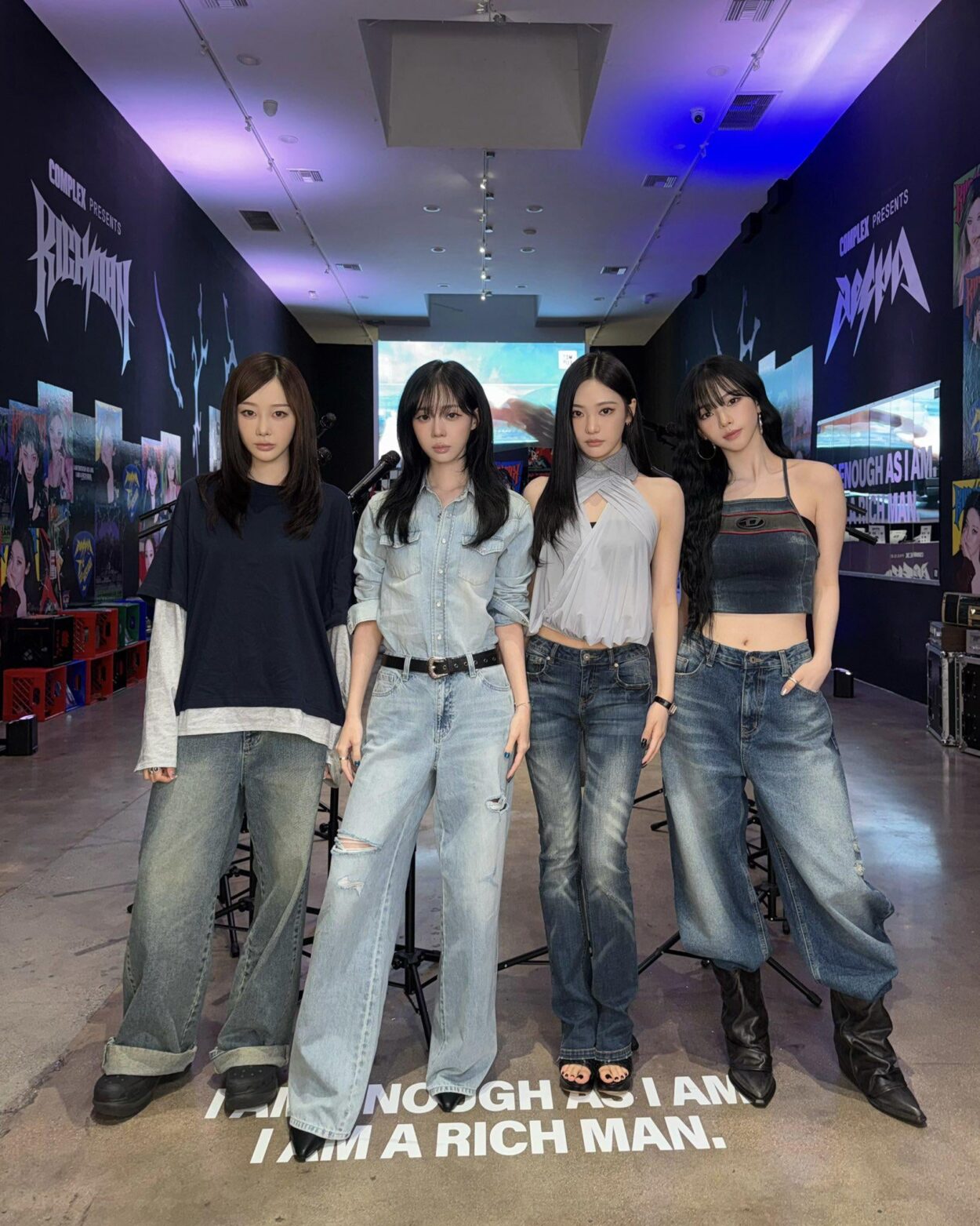 250917 aespa Twitter Update - 'Rich Man' Pop-Up @ Complex LA, Make sure to visit & grab your merch while supplies last!