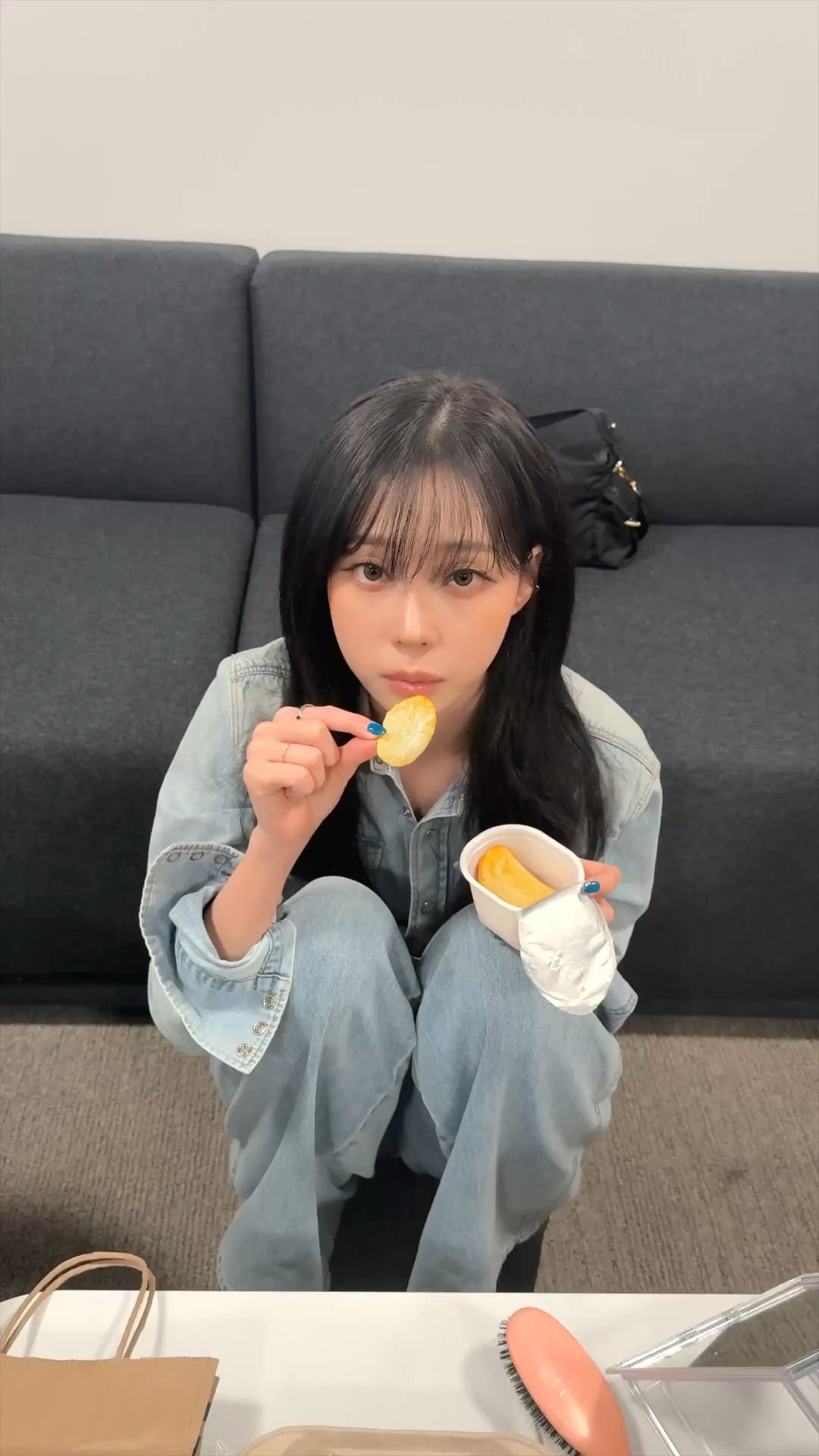 250917 aespa TikTok Update with Winter - yum yum