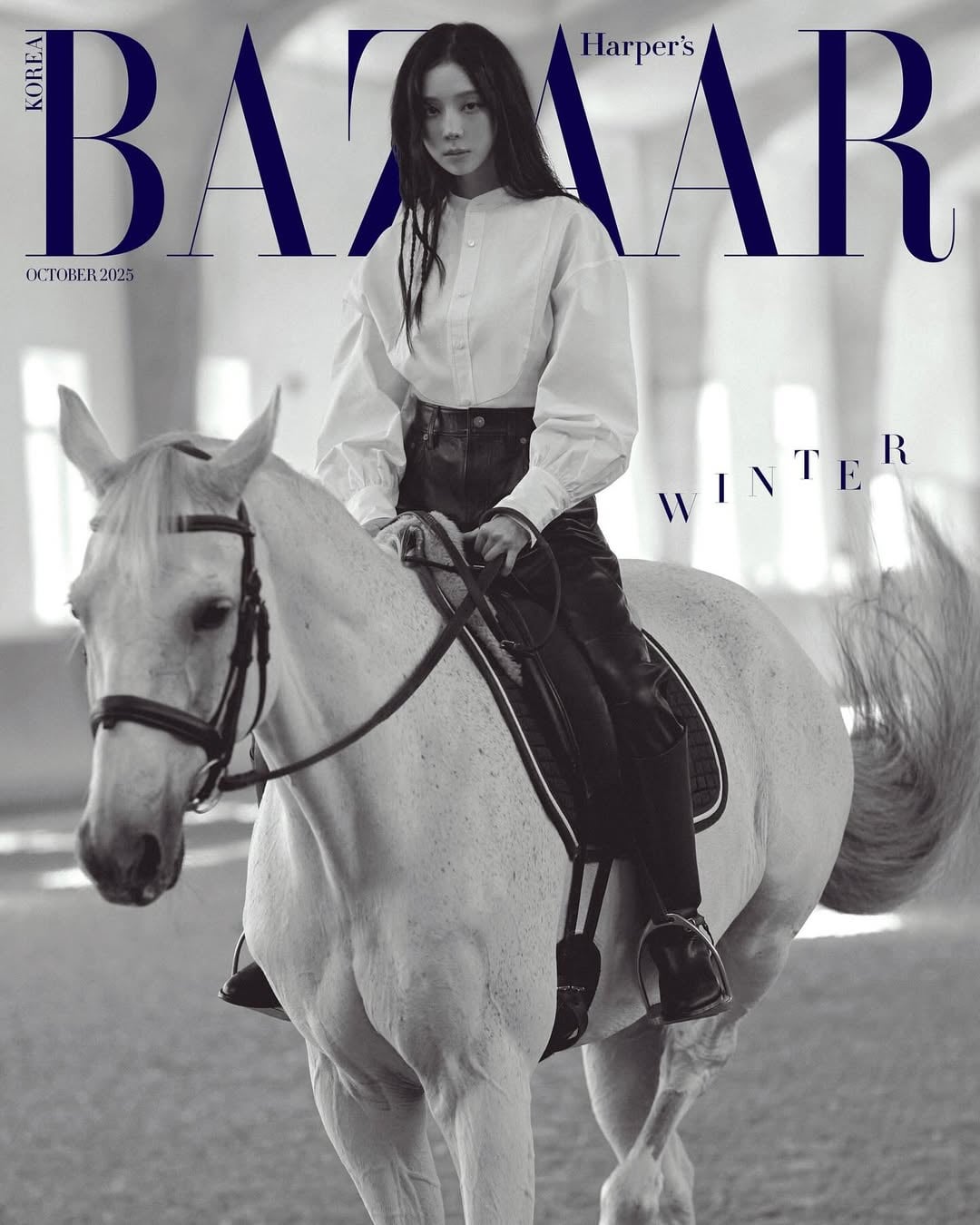 250915 Winter for Harper's BAZAAR Korea x Polo Ralph Lauren (October 2025 Issue Covers Preview)