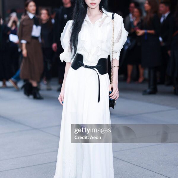 250911 Winter at Ralph Lauren's 'Spring 2026 Women's Collection' show for New York Fashion Week (Getty Images)