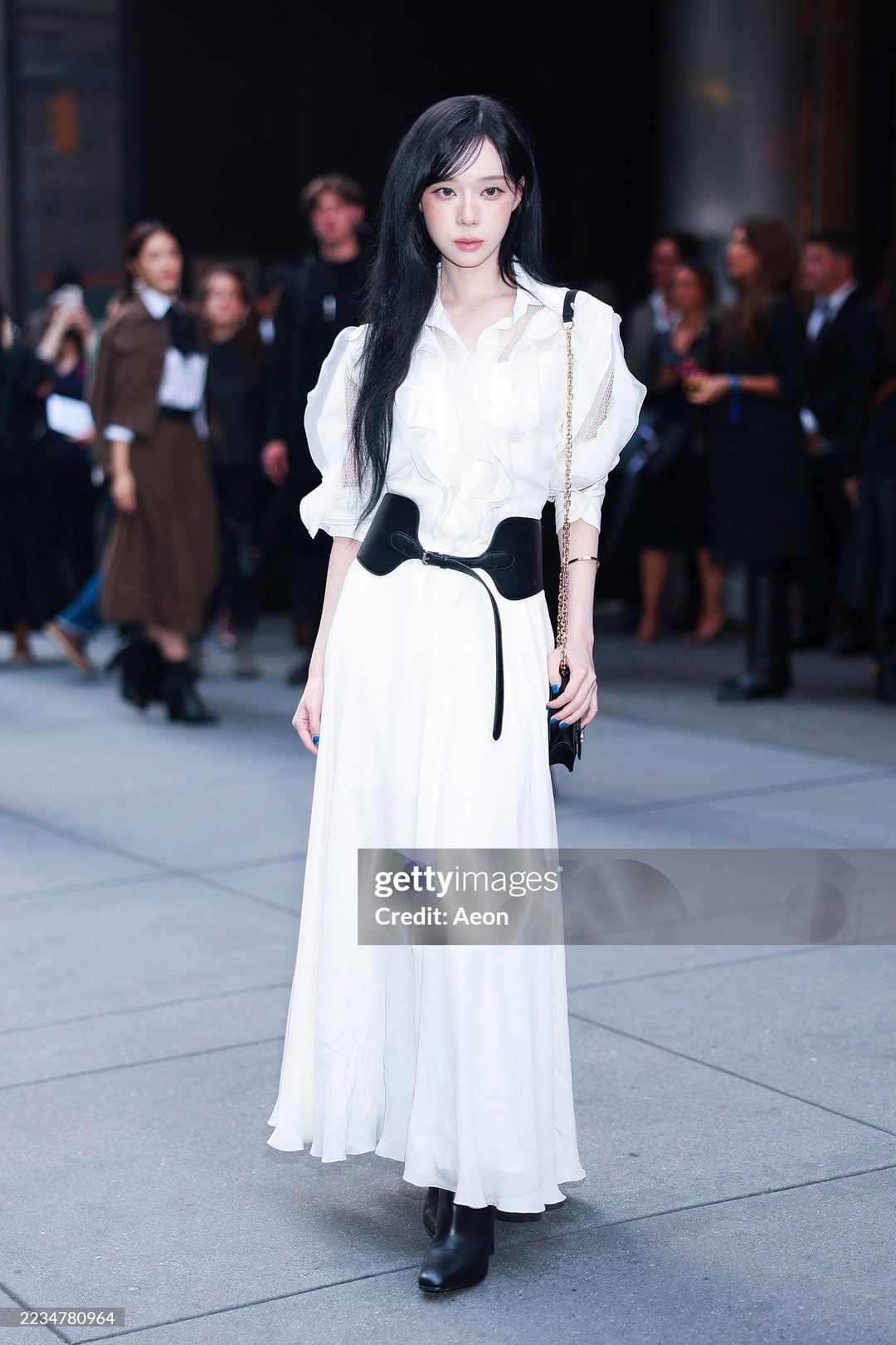 250911 Winter at Ralph Lauren's 'Spring 2026 Women's Collection' show for New York Fashion Week (Getty Images)