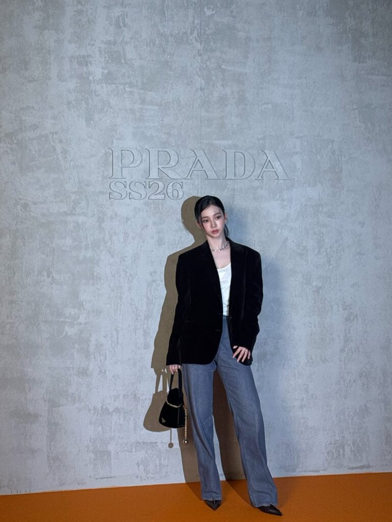 250926 Karina Instagram Update with Miuccia Prada