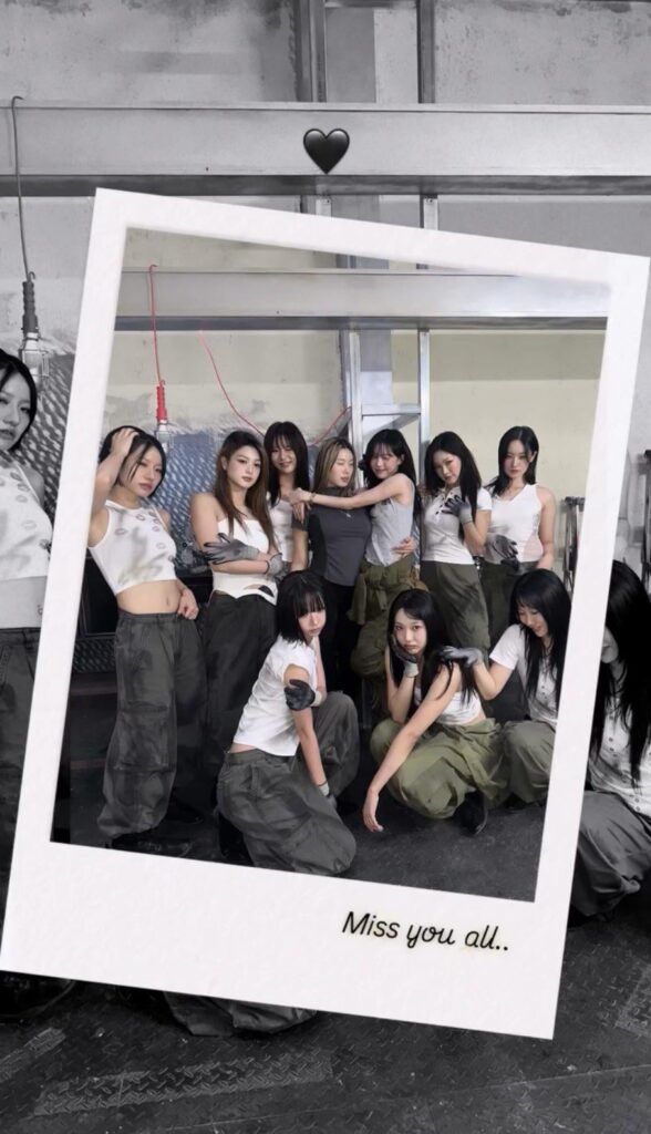 250905 welshykim Dancer Instagram Story Update with Winter & Leejung
