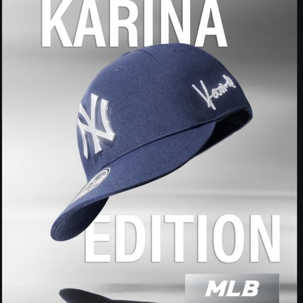 250907 Karina's MLB Korea 'KARINA EDITION' Cap will be sold online & on-site on October 4th at MLB Indonesia, Hong Kong, Macau, Malaysia, Singapore, Taiwan & Thailand