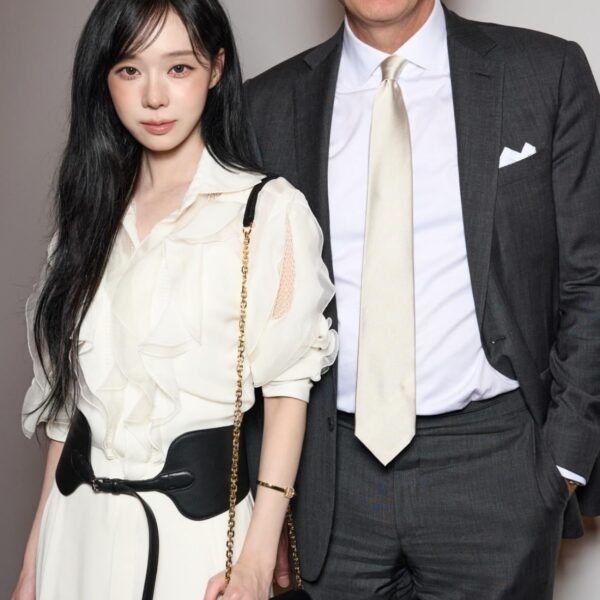 250912 Polo Ralph Lauren Instagram Story Update with Winter (with Ralph Lauren's CEO Patrice Louvet)