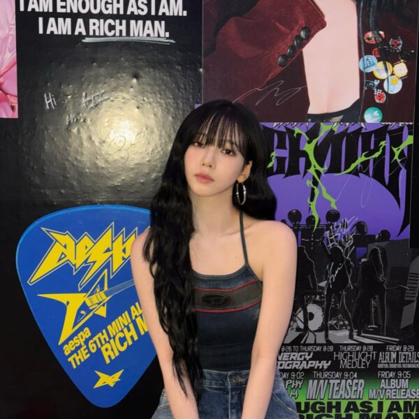 250917 aespa Twitter Update - 'Rich Man' POP-UP @ COMPLEX LA