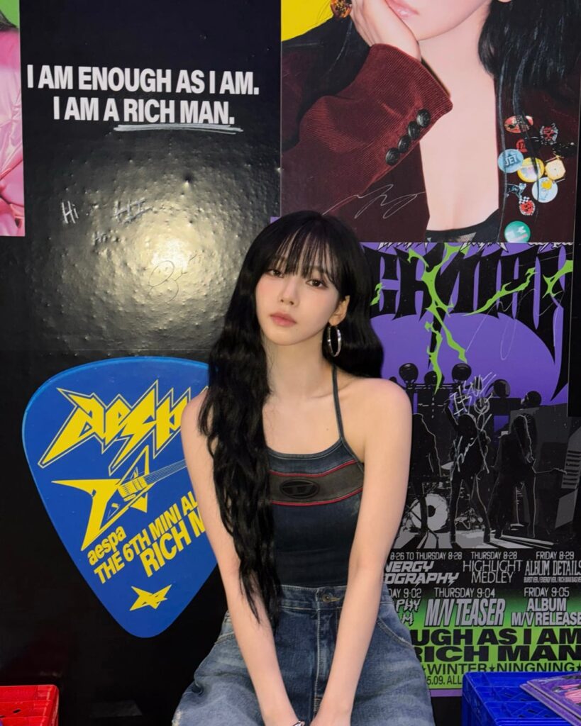 250917 aespa Twitter Update - 'Rich Man' POP-UP @ COMPLEX LA