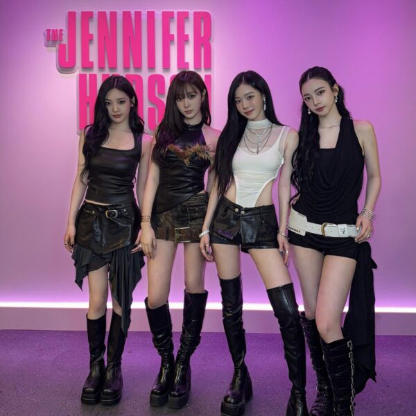 250925 aespa Twitter Update - thanks for having us @JHudShow