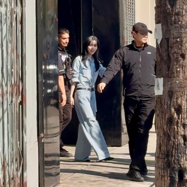 250916 LA Complex Popup - aespa Morning Leaving Pics