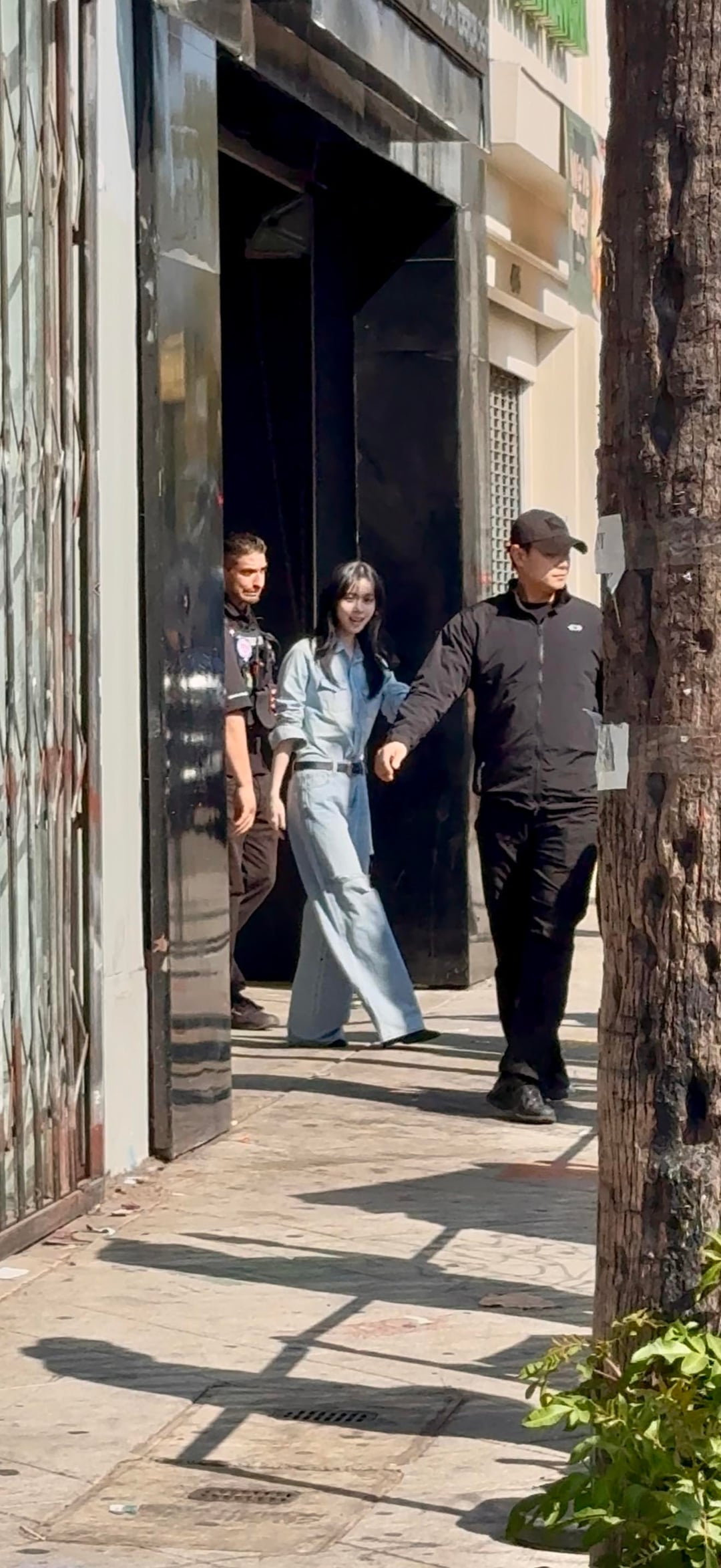 250916 LA Complex Popup - aespa Morning Leaving Pics