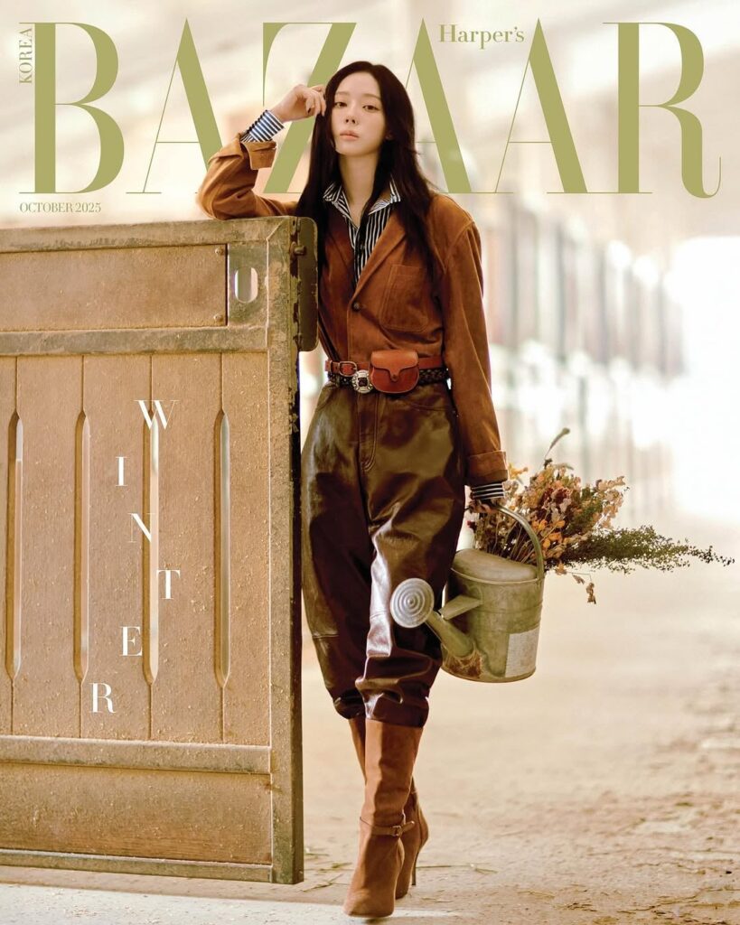 251003 Winter for Harper's BAZAAR Korea x Polo Ralph Lauren (October 2025 Issue Covers + Pictorial)