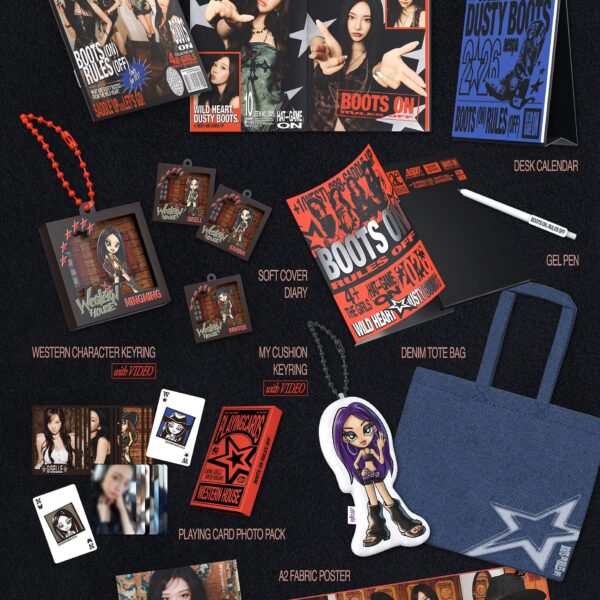 251017 aespa - 2026 Season's Greetings 'Western House' (Packaging Preview)