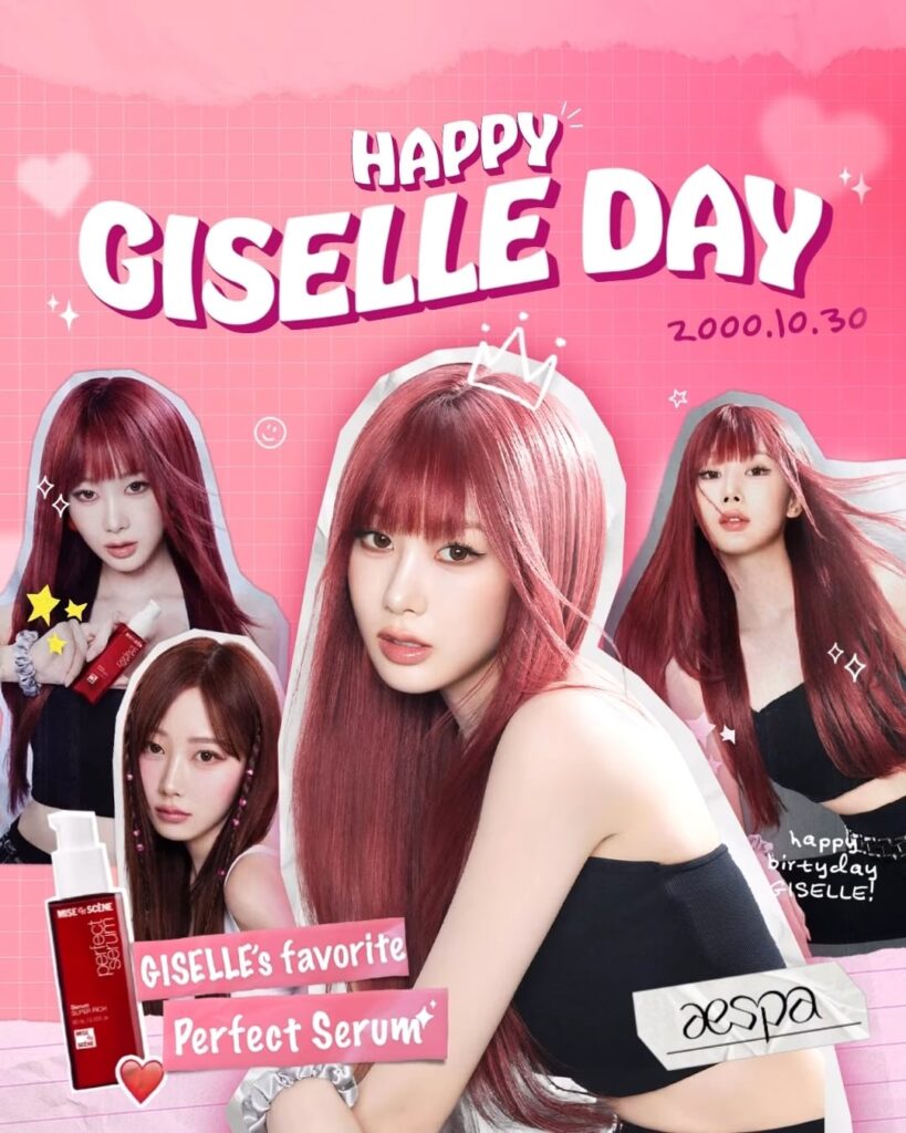 251030 Giselle - Birthday Greetings (via mise en scène, SENKA, Wacky WiLLy & EITHER&)