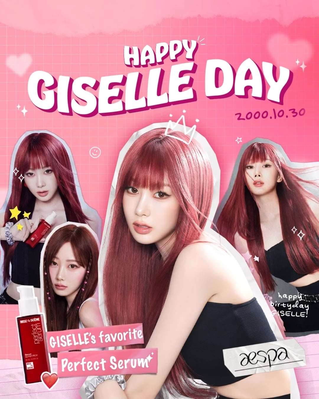 251030 Giselle - Birthday Greetings (via mise en scène, SENKA, Wacky WiLLy & EITHER&)