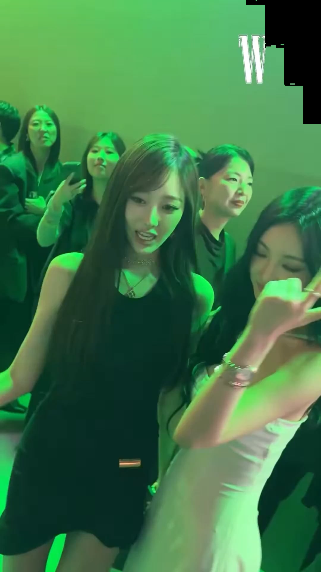 251015 W Korea Instagram Reels Update with aespa (with BTS V & Bada Lee)