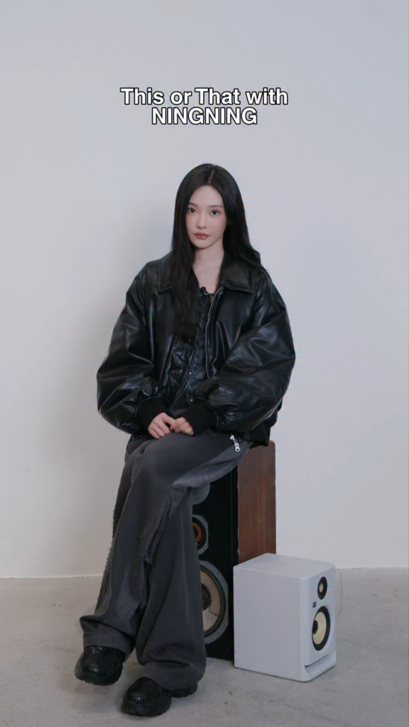 251030 Matin Kim Instagram Update with Ningning - This or That with @imnotningning 🫵🏻🩵 2nd Drop with NINGNING will be available on November 5th, 11 a.m.