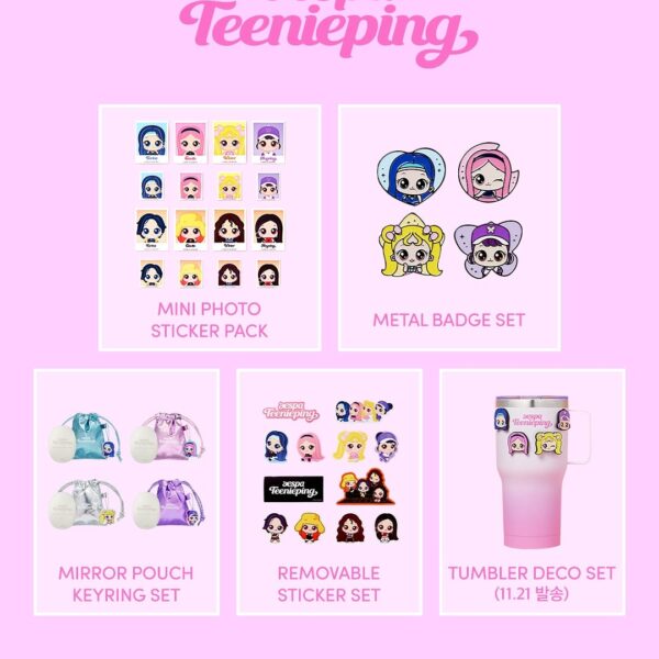 251031 aespa x Teenieping - Collaboration MD (List + Sales Open)