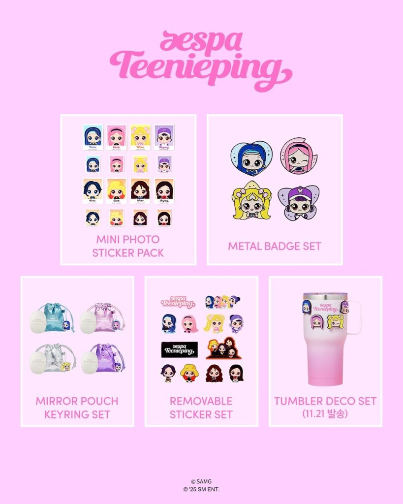 251031 aespa x Teenieping - Collaboration MD (List + Sales Open)