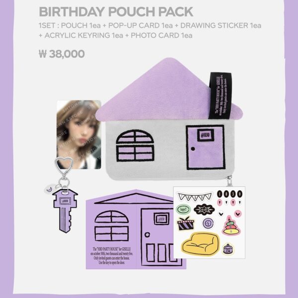 251029 Giselle - The 'HBD Party House' for GISELLE (MD Preview + Sales Notice)