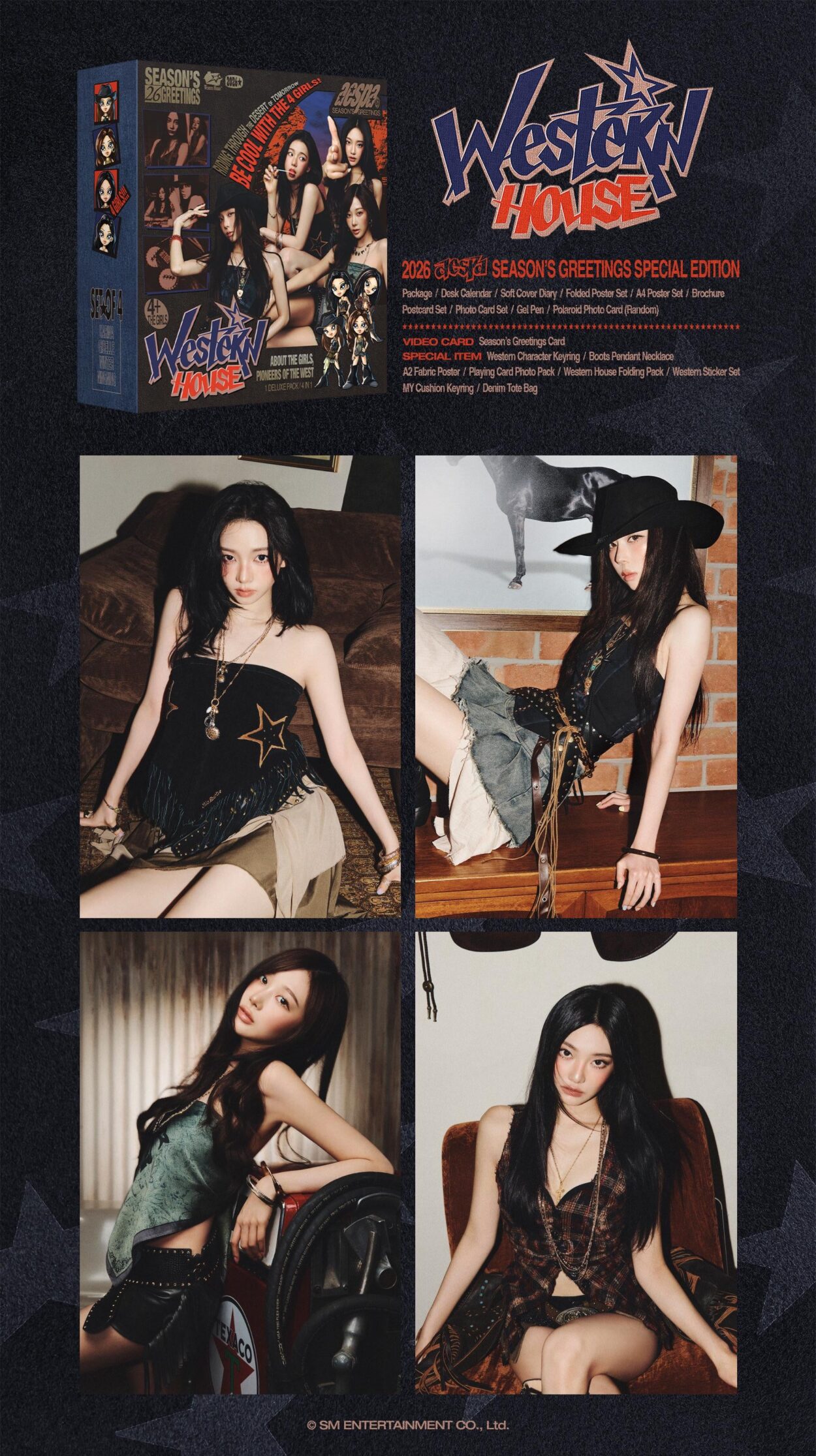 251016 aespa - 2026 Season's Greetings 'Western House' (Coming Soon Teaser Image)