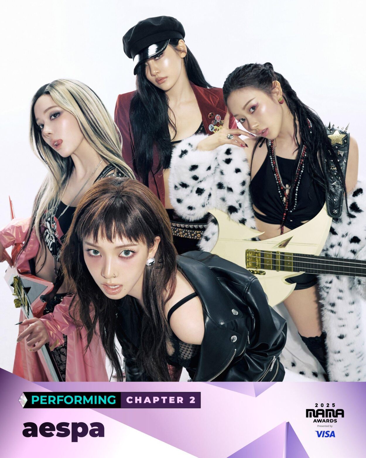 251020 aespa announced as part of the 2nd Lineup for the 2025 MAMA AWARDS CHAPTER 2 @ Kai Tak Stadium, Hong Kong on November 29th