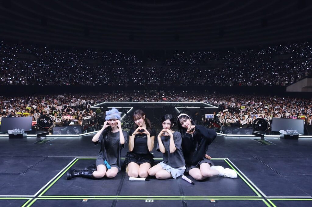 251127 aespa JAPAN Twitter Update - 2025 SYNK : aeXIS LINE TOUR in OSAKA DAY 2