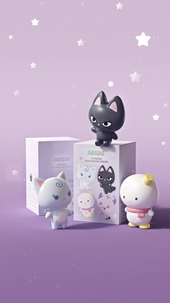 251103 aespa - Random Characters Figure (Clip Preview)