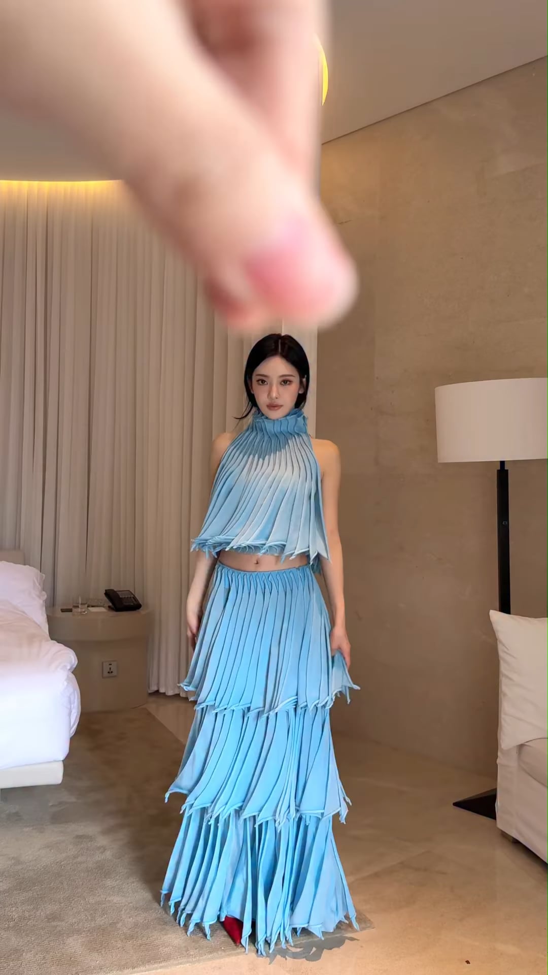 251101 aespa TikTok Update with Ningning - nice to meet ya