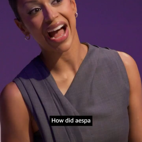 251117 Amazon Music TikTok Update with aespa - alexa is deep in her MY era 🩵