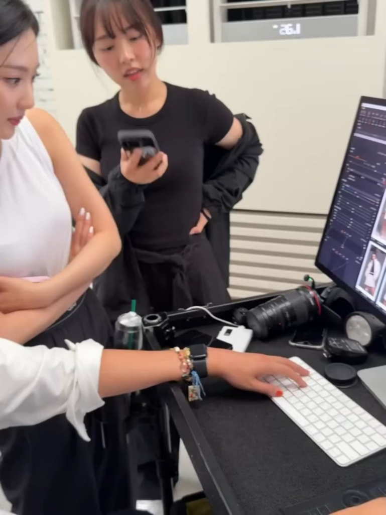 251127 Bobby Whigham Instagram Update with Ningning #2 (ALO Creative Director)