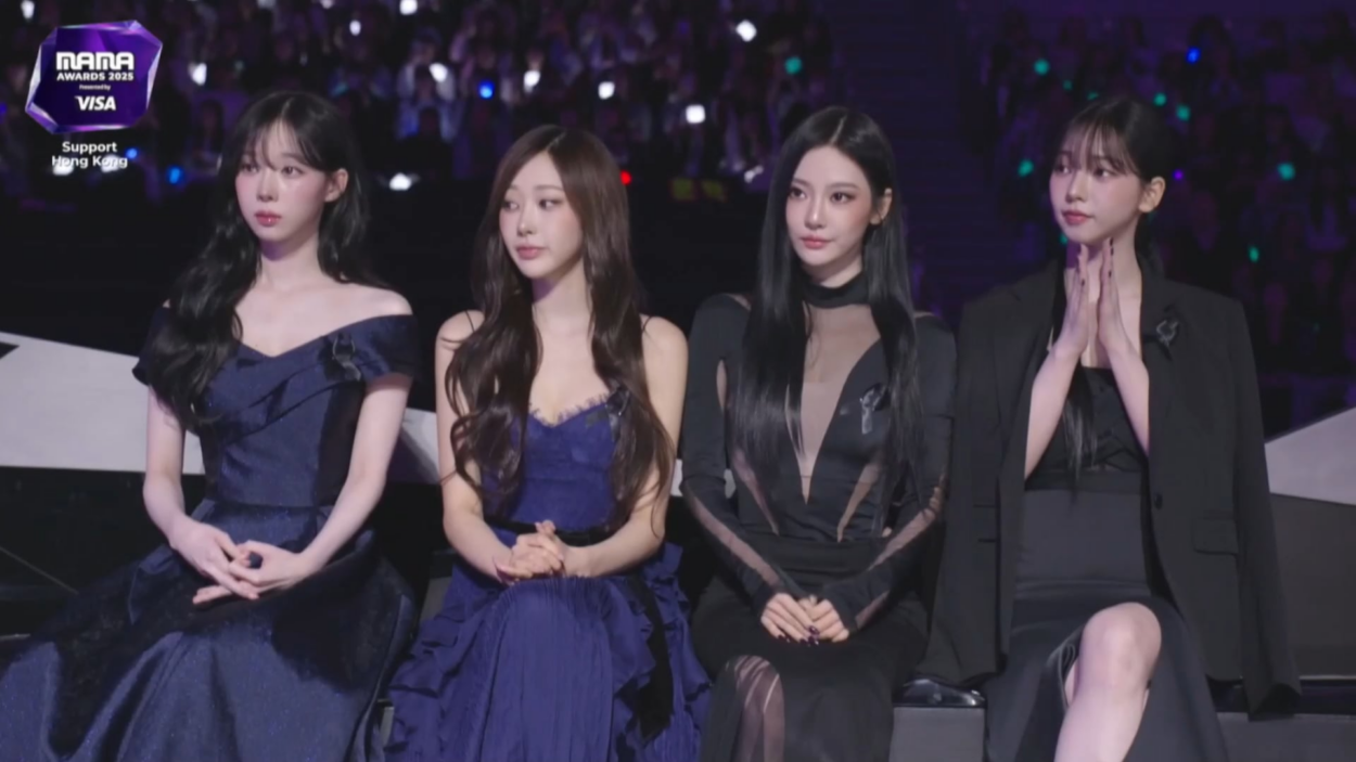 251128 aespa wins 'Fans' Choice Female TOP 10' at the 2025 MAMA AWARDS