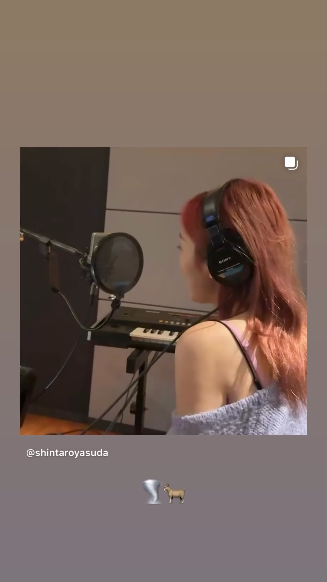 251117 Shintaro Yasuda Instagram Story Update with Giselle