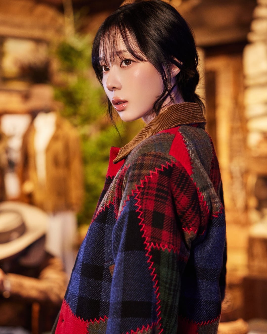 251104 aespa Twitter Update with Winter - Ralph Lauren Holiday Experience in Seoul