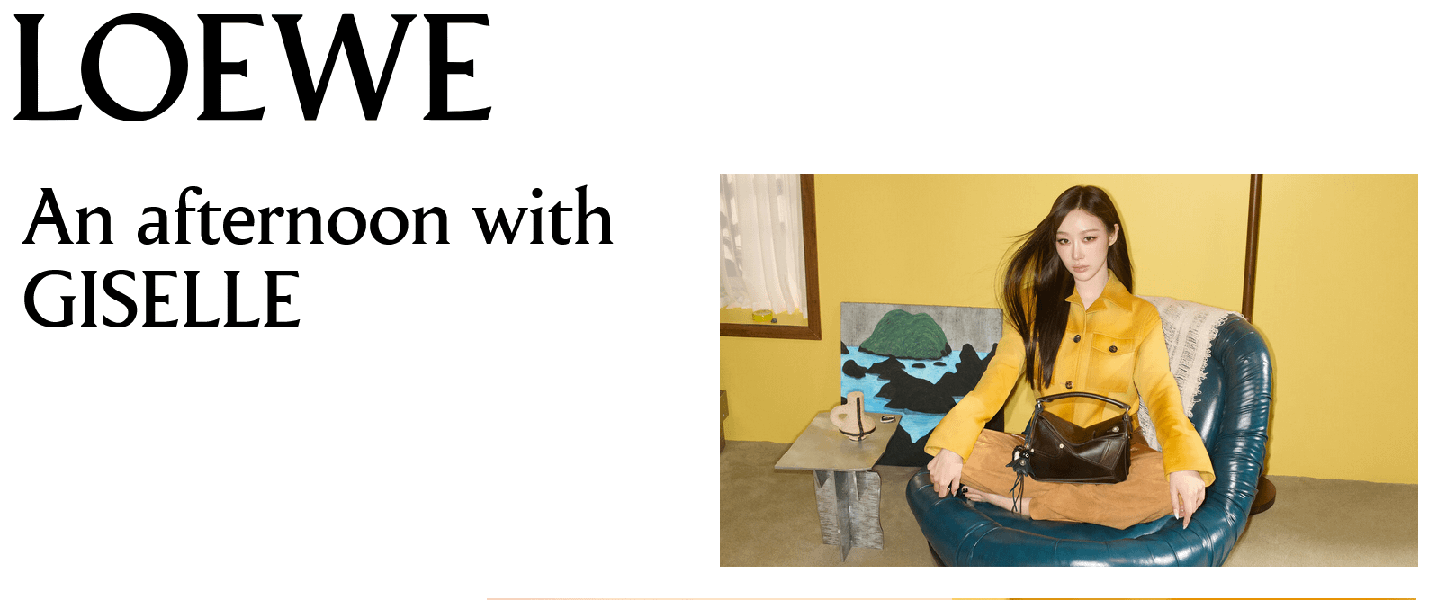 251113 Giselle LOEWE Brand Ambassador Interview: An afternoon with GISELLE