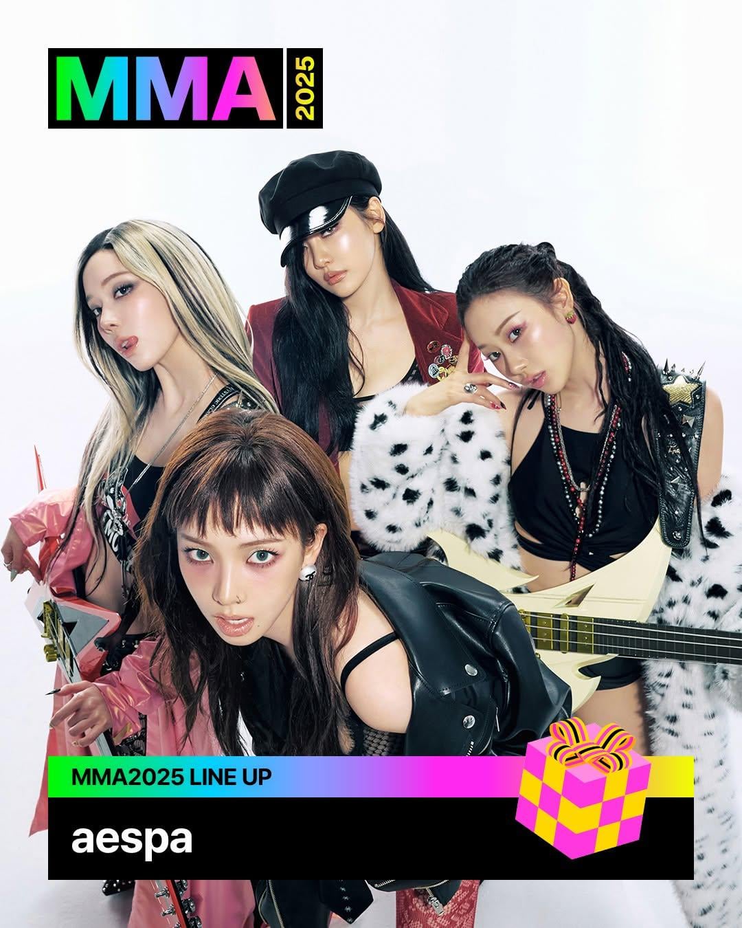 251119 aespa announced as part of the 5th lineup for the Melon Music Awards 2025 on December 20, 2025 @ Gocheok Sky Dome, Seoul.