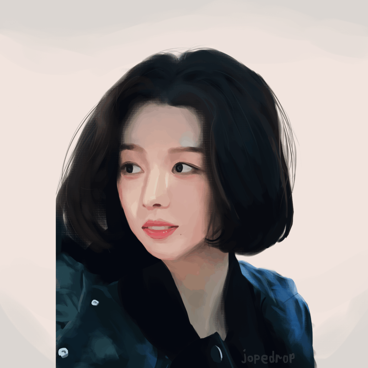 Short hair Karina fan art