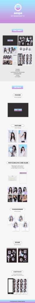 251226 aespa - Official Fanclub: MY Membership Kit (Packaging Preview)