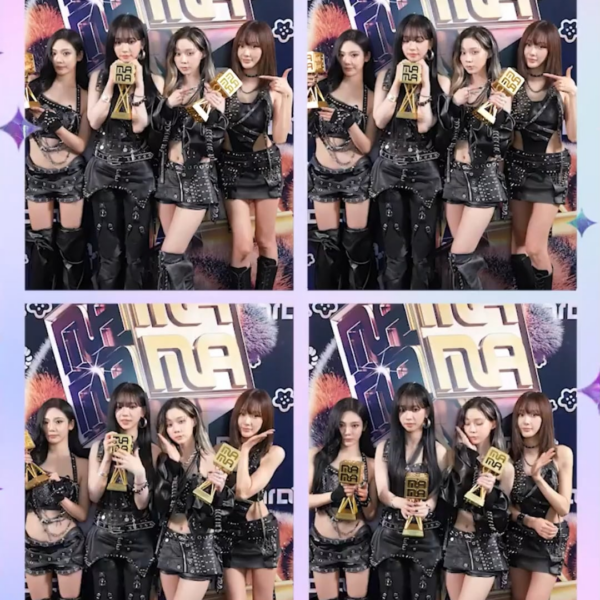 251208 MNET MAMA TikTok Update with aespa - [#2025MAMA ] UH-HEUNG 4-CUTS📸