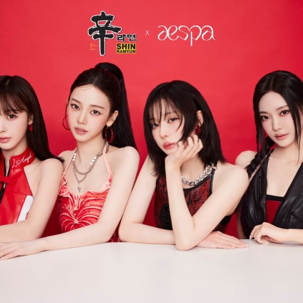 251226 aespa for Nongshim Shin Ramyun