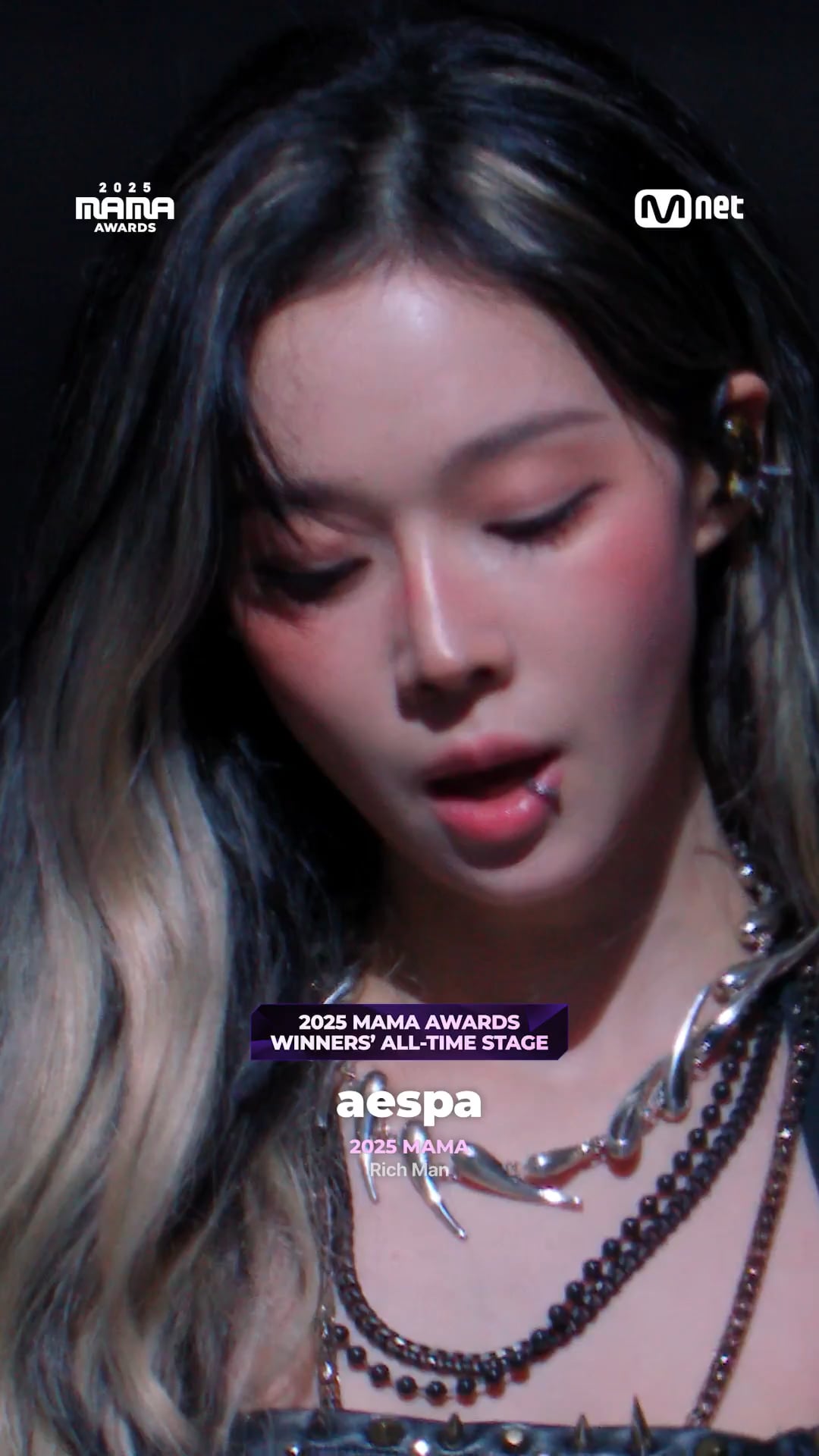 251211 MNET MAMA TikTok Update with aespa - WINNERS’ ALL-TIME STAGE