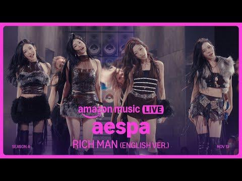 251114 aespa - Rich Man (English Ver.) @ Amazon Music Live