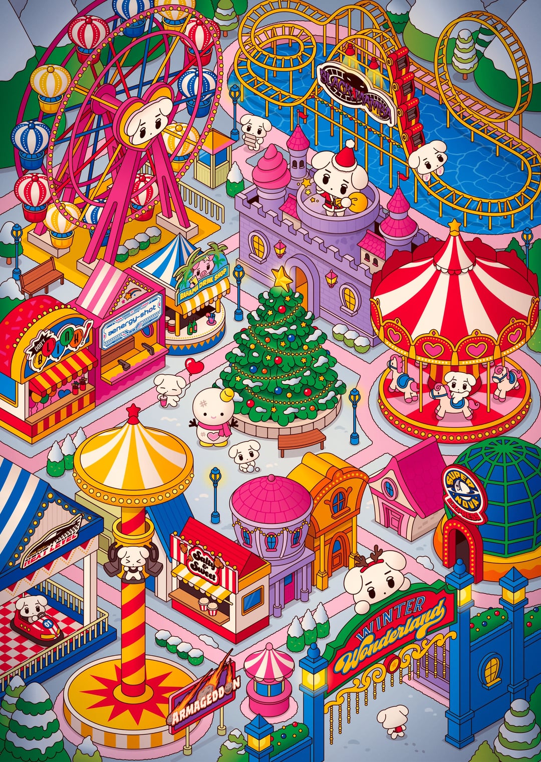 251203 Winter - 2026 Birthday Cafe Event 'WINTER WONDERLAND' by Galgyo (Teaser Poster + Event Info + Merch / Gifts Preview)