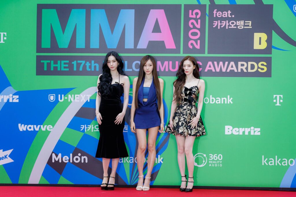 251220 Melon Twitter Update With aespa - 2025 Melon Music Awards Red Carpet Photo