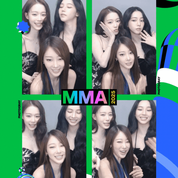 251224 Melon Twitter Update with aespa - MMA 2025 4-CUTS Photos