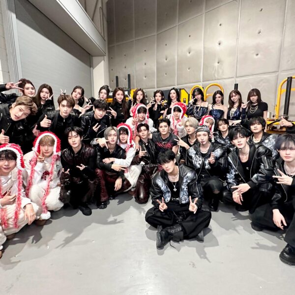 251226 SMTOWN Twitter Update with aespa - SMTOWN at 2025 SBS Gayo Daejeon 🩷