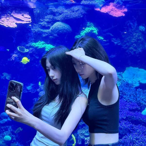 230901 Giselle Instagram Update with Karina