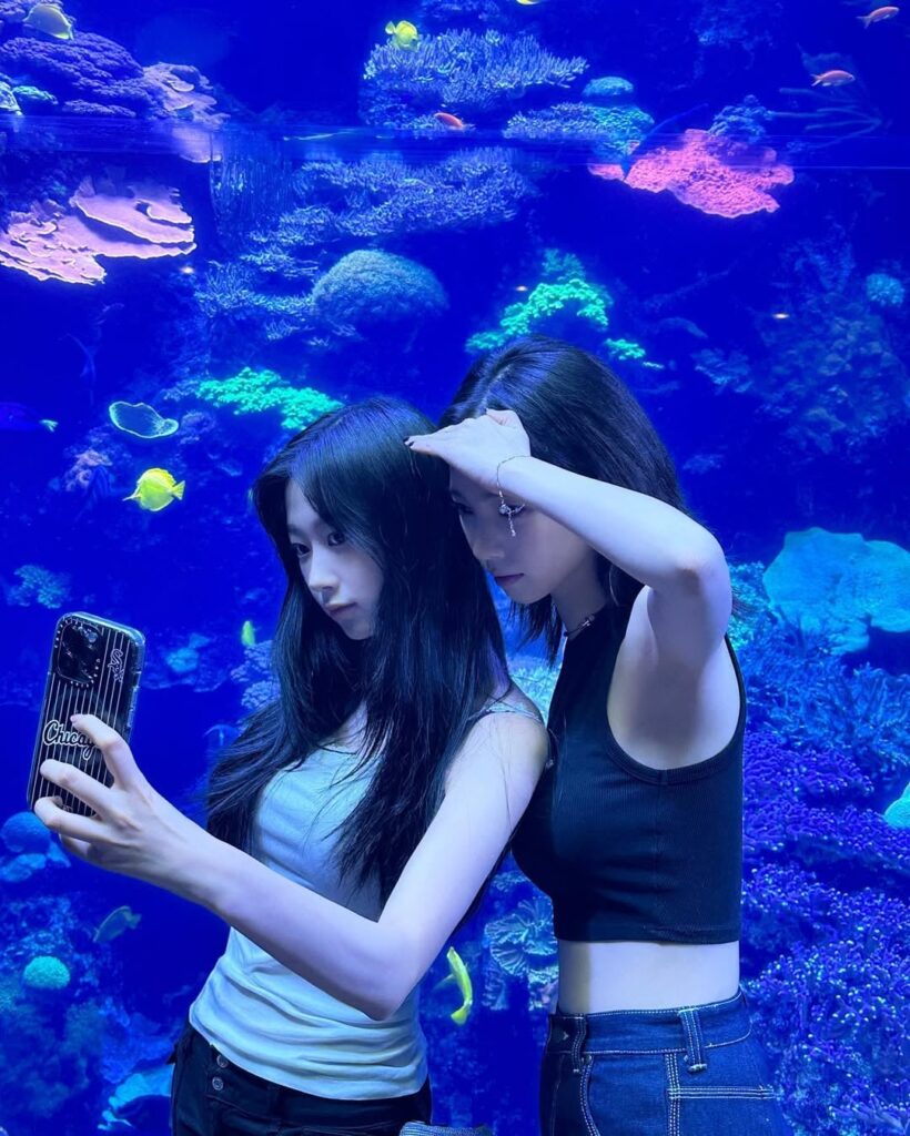 230901 Giselle Instagram Update with Karina