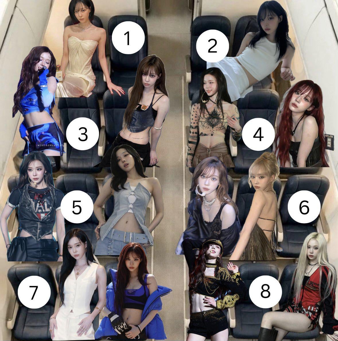 Which seat would you choose? (Femmeter Ver.)