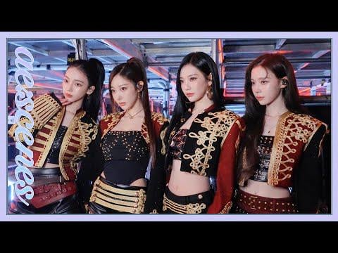 260115 aespa - [ae:scenes] MYs, we received awards🏆🏆🏆 (Behind The Scenes of aespa's 2025 Year-End Stage #1)