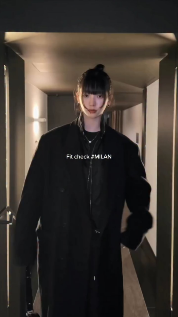260118 aespa Instagram Reels Update with Karina - Fit check #MILAN